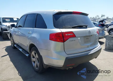 2007 Acura Mdx Sport Package z USA, uszkodzony, nr VIN 2HNYD28877H536098